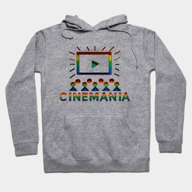 Cinemania PRIDE Logo T-Shirt Hoodie by Cinemania World